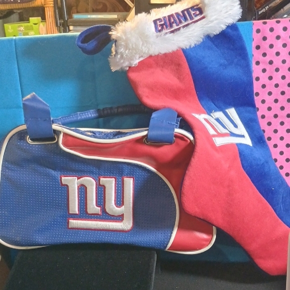 Giants Themed Bag and Stocking Set - Picture 1 of 9